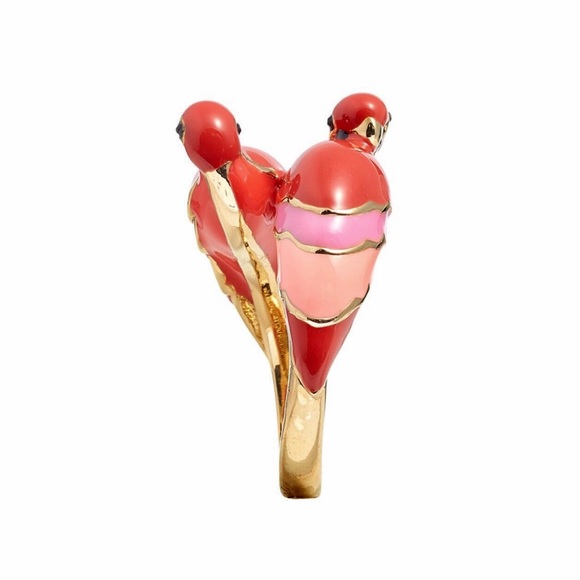 KATE SPADE • Out Of The Office Parrot Ring - Picture 3 of 8